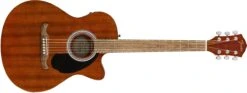 Fender FA-135CE Concert Acoustic - All-Mahogany - Walnut Fingerboard - Natural Finish