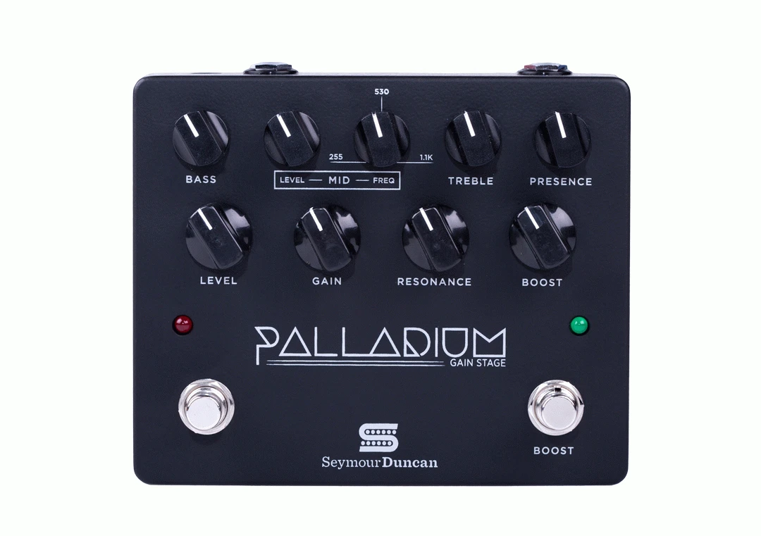 Seymour Duncan Palladium Gain Stage Pedal Black 3 Seymour Duncan Palladium Gain Stage Pedal Black