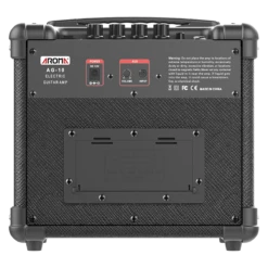 Aroma AG10BK 10W Black Electric Guitar Portable Amplifier -Musical Instrument Store AG10BK 70dda23b ba83 4331 a3a0 957466bee1b4