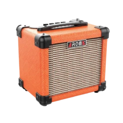 Aroma AG10OR 10W Orange Electric Guitar Portable Amplifier