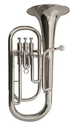 J.MICHAEL Bb BARITONE HORN-SILVER