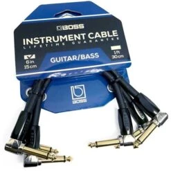 Roland BOSS Patch Cable - BICPC 6inch (3-pack)