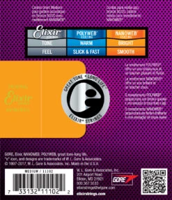 Elixir 11102 Nanoweb 80/20 Medium 13-56 -Musical Instrument Store E11102 4b632035 c6eb 4ac4 9ec1 f7d26ff1b2f3