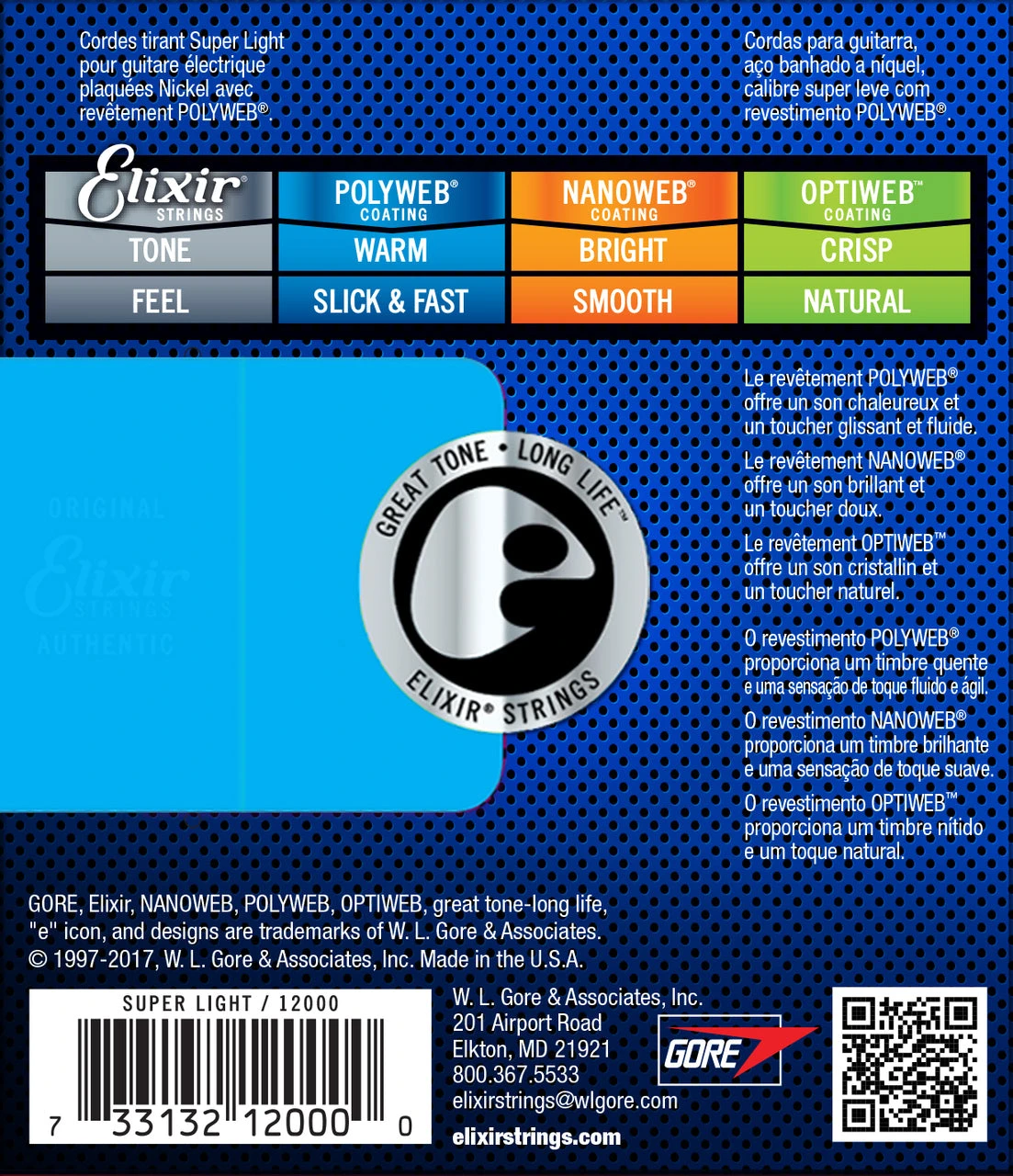 Elixir 12000 Polyweb Electric Super Light 9-42 5 Elixir 12000 Polyweb Electric Super Light 9-42 - Image 3