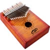 Opus Percussion 17-Key Curly Maple Kalimba In Sunburst Gloss -Musical Instrument Store EK17CCMS