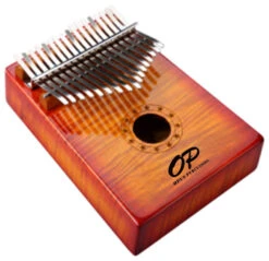 Opus Percussion 17-Key Curly Maple Kalimba In Sunburst Gloss