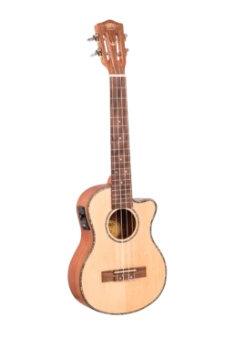 AMS 1880 UKULELE CO. 200 Series Tenor Ukulele - Cutaway, Electric Acoustic