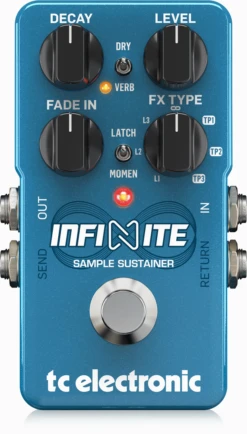 TC ELECTRONIC INFINITE SAMPLE SUSTAINER PEDAL