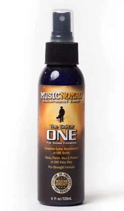 Music Nomad All In One Guitar Cleaner, Polish & Wax -120ml