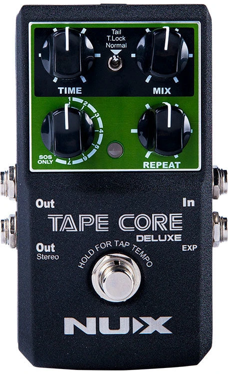 NU-X Core Stompbox Series Tape Core Deluxe Tape Echo Effects Pedal 3 NU-X Core Stompbox Series Tape Core Deluxe Tape Echo Effects Pedal