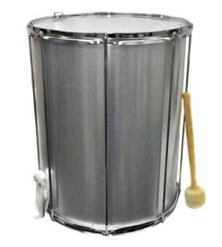 Percussion Plus 16" Aluminium Surdo Drum With Beater