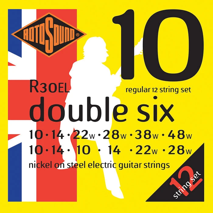 Rotosound R30EL Roto 12 String Electric 10-48 Set 3 Rotosound R30EL Roto 12 String Electric 10-48 Set