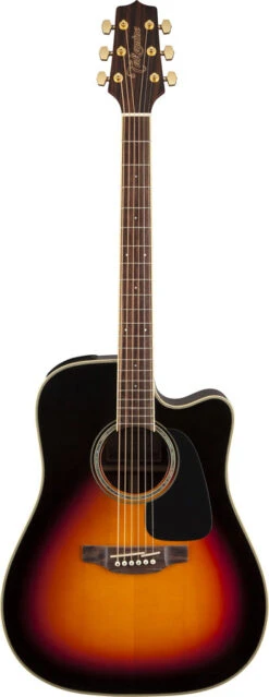 Takamine G50 Series Dreadnought AC/EL Guitar With Cutaway - TGD51CEBSB