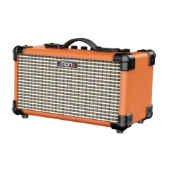 Aroma TM15OR 15W Orange Electric Guitar Rechargeable Amplifier