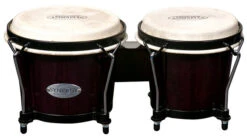 Toca 6 & 6-3/4" Synergy Series Wooden Bongos In Trans Black