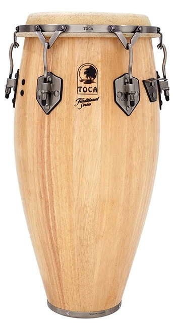 Toca Traditional Series 11-3/4" Wooden Conga In Natural 3 Toca Traditional Series 11-3/4" Wooden Conga In Natural