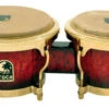 Toca LE Series 7 & 8-1/2" Wooden Bongos In Bordeaux