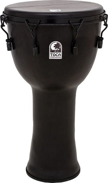 Toca Freestyle Series Mech Tuned Djembe 9" In Black 3 Toca Freestyle Series Mech Tuned Djembe 9" In Black