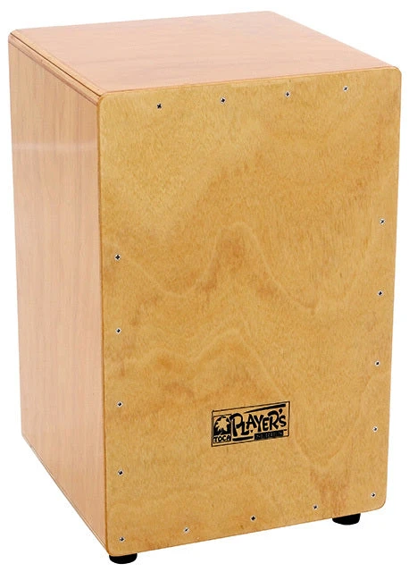 Toca Players Series Wooden Cajon In Natural Gloss With Internal Wire Snares 3 Toca Players Series Wooden Cajon In Natural Gloss With Internal Wire Snares