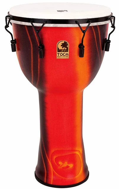 Toca Freestyle 2 Series Mech Tuned Djembe 10" In Fiesta 3 Toca Freestyle 2 Series Mech Tuned Djembe 10" In Fiesta