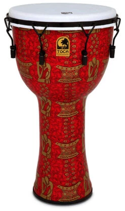 Toca Freestyle 2 Series Mech Tuned Djembe 14" In Thinker Pattern With Bag