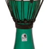Toca Freestyle Colorsound Series Djembe 7" In Metallic Green
