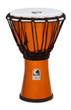 Toca Freestyle Colorsound Series Djembe 7" In Metallic Orange