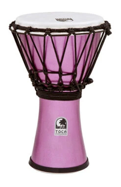 Toca Freestyle Colorsound Series Djembe 7" In Metallic Violet