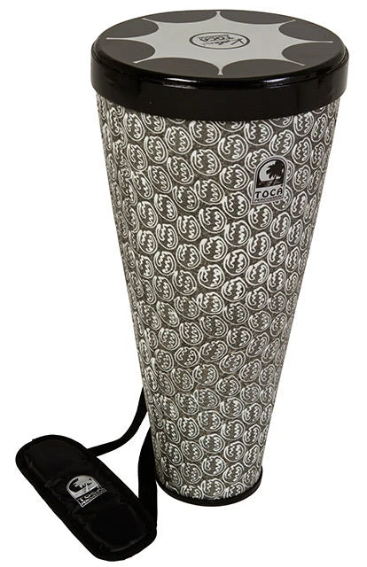 Toca Flex Drum 11" In Shadow Grey Design With Strap 3 Toca Flex Drum 11" In Shadow Grey Design With Strap