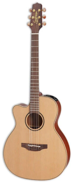 Takamine Pro Series 3 Left Handed Orchestral AC/EL Guitar With Cutaway - TP3MCLH