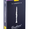 Vandoren B Flat Clarinet Reeds - TRADITIONAL - Gr 2.0 - Box Of 10 -Musical Instrument Store VACR102