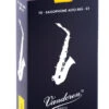 Vandoren Alto Sax Reeds - TRADITIONAL - Grade 2.0 - Box Of 10 -Musical Instrument Store VASR212