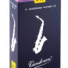 Vandoren Alto Sax Reeds - TRADITIONAL - Grade 3.5 - Box Of 10 -Musical Instrument Store VASR2135