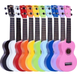 AMS Mahalo Soprano Rainbow Series Ukulele - Yellow