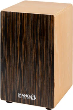 AMS Mano Percussion Cajon Maple Ebony